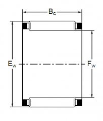 Подшипник Серия K и KT (подшипники без колец) Подшипник K 105x113x30 по выгодным ценам Кузнецк